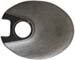 Top jaw, .88 x 1.1", wax cast steel, .26" hole, as cast